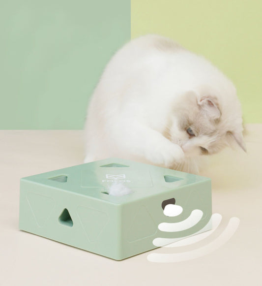 智能躲貓貓羽毛盒（一代）AI Interactive Cat Feather Toy Box