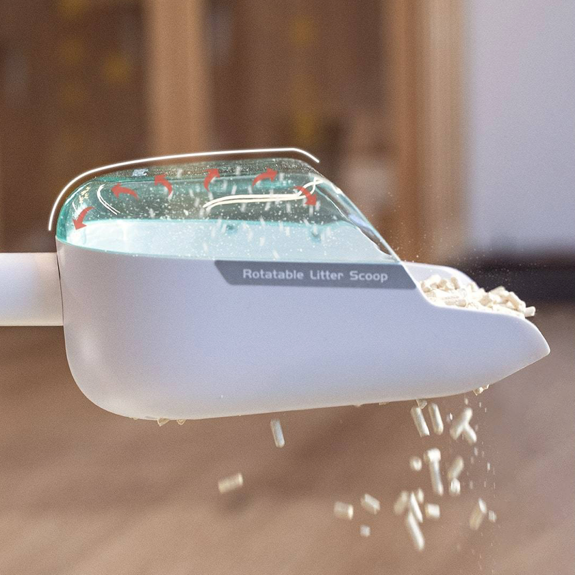 防漏砂鏟屎神器 Rotatable Litter Scoop